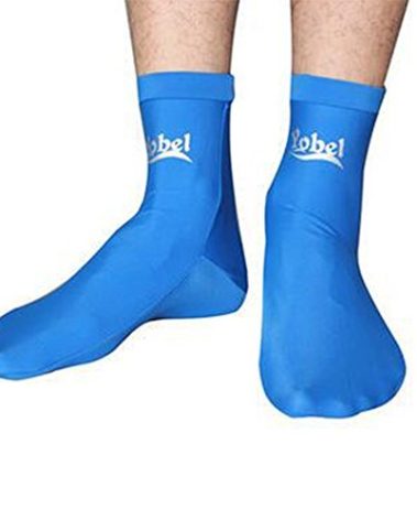 Water Sports Swimming Dive Socks Neoprene Diving Swimming Fin Boot Socks, Blue