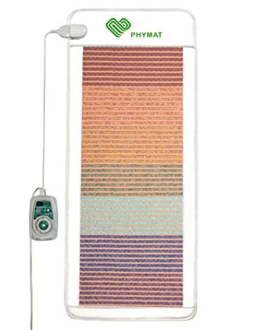 PHYMAT Far Infrared Heating Pad,Infrared Mat Full Body,7 Color Gemstone Heating Pad,7 Chakra Yoga Meditation Crystal Bio Mat,Auto Shut Off,Adjustable Temp(67"x27")