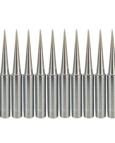 SolderFun 10X 900M-T Soldering iron tips For HAKKO 936,937,907 Atten, Quick, Aoyue, Yihua,Vastar,Sywon,Tabiger,SOAIY and X-Tronic soldering station (10 PCS 900M-T-LB)