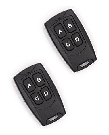 Solidremote Secure Rolling Code Remotes, 2 Pack, Compatible with KIT-1 & KIT-2 (TX-134)