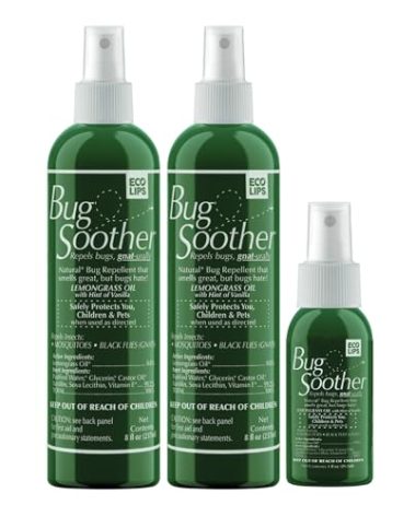 All Natural Bug Soother Bonus Pack - Multi-Pack includes FREE bonus 1 oz. travel size. (2, 8 oz.)