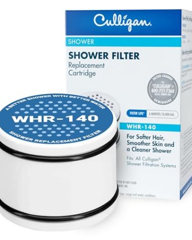 Culligan WHR-140 Replacement Cartridge for Filtered Shower Heads, Multi