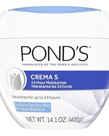 Pond's Nourishing Moisturizing Cream, Crema S, Gragnance Free, Ivory, 14.1 Oz