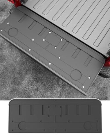 xipoqix Tailgate Mat Compatible with 2020-2025 Jeep Gladiator JT Bed Mat Tailgate Liner Replacement for 2020-2025 Jeep Gladiator Accessories(Tailgate Mat)