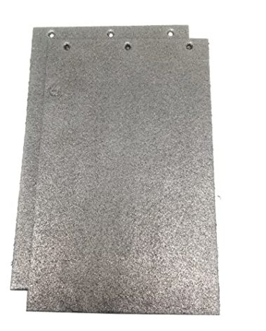2pcs 171x110x2mm Carbon Backing Plate,Power tools Grinder Motor Replacement Part Polisher Carbon Plate,for Makita 9403 Belt Sander Replacement Part