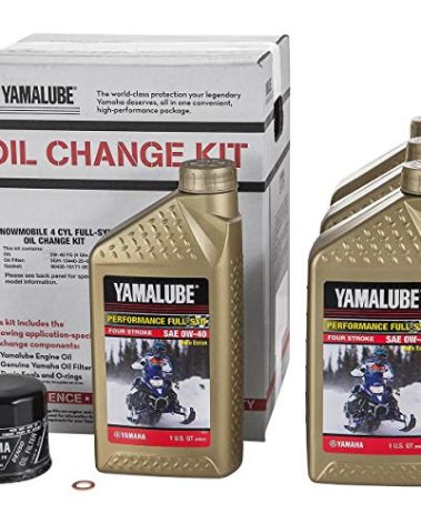 Yamaha Apex/RX-1 4-Cylinder Full Synthetic Oil Change Kit - LUB-SMBCG-KT-16