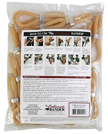 Callicrate Castration Bands, 25 Pk