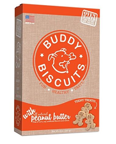 Buddy Biscuits Oven Baked Teeny Treats with Peanut Butter - (6 pack)