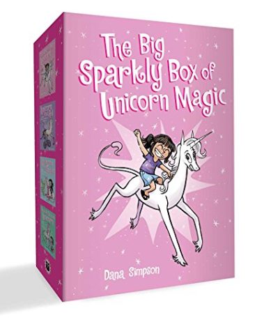 The Big Sparkly Box of Unicorn Magic: Phoebe and Her Unicorn Box Set Volume 1-4