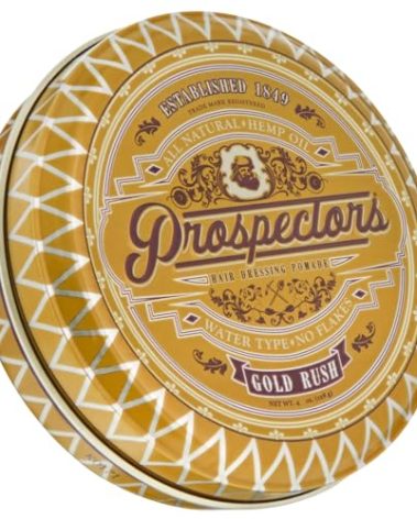 Prospectors Gold Rush Hair Pomade 4 oz. Tin Can