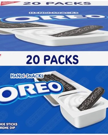 Handi-Snacks OREO Cookie Sticks 'N Creme Dip Snack Packs, 20 Snack Packs