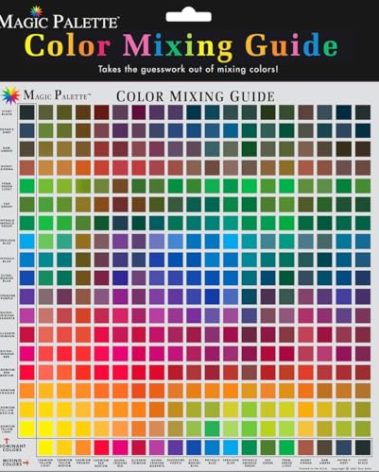 Magic Palette Color Mixing Guide 11.5 Inch