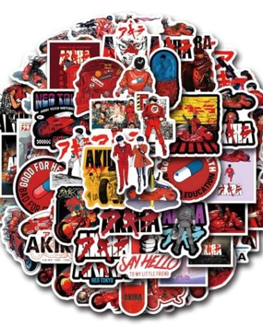 55pcs Cool Stickers for Adults Laptops,Funny Cartoon Stickers Vinyl Waterproof Decals for Teens Bumper Water Bottle Skateboard Luggage Phone Journal