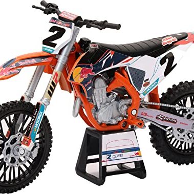 New Ray KTM 450 SX-F Motorcycle #2 Cooper Webb Red Bull KTM Factory Racing 1/12 Diecast Model