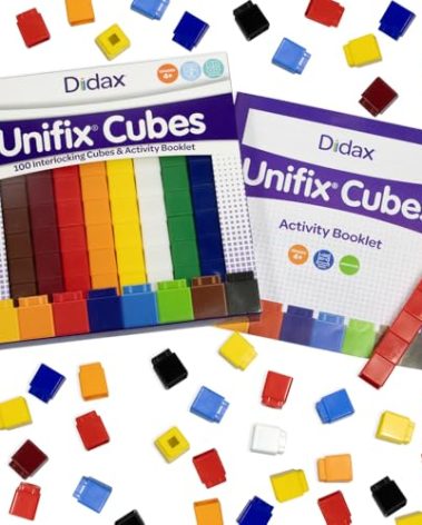 Didax Educational Resources Unifix Cubes Set (100 Pack)