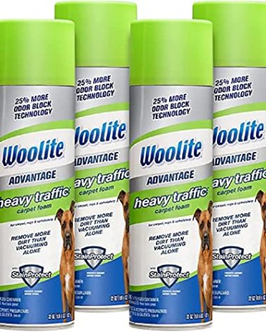 Bissell Woolite Advantage Heavy Traffic Carpet Foam 4 Pack, 3320