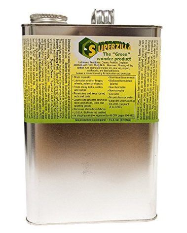 Superzilla - Powerful All-Purpose Cleaner and Lubricator – “The Green Wonder Product” – 1 Gallon Bulk Size