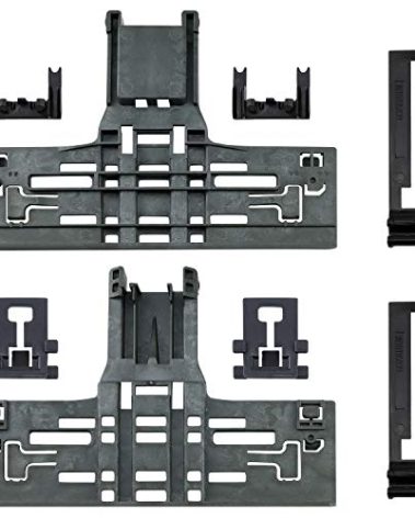 Upgraded WPW10546503 Dishwasher Top Rack Adjuster Compatible with Kitcheneaid Dishwasher Parts Upper Rack, Includes W10546503 W10195840 W10195839 W10250160 Part for Whirlpool kenmore Dishwasher, 8 PCS