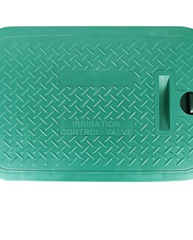 12x17 Valve Box Cover Lid Sprinkler Valve Box Lid Replacement Rectangular for Outside Irrigation