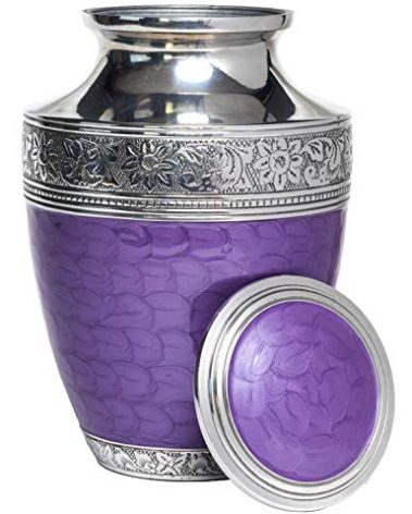 Eternal Harmony Large Urn for Ashes, Adult Male & Female Cremation Urn for Human Ashes with Elegant Finishes, Secure Seal & Velvet Bag, Funeral Vase for Men & Women Up to 200 lbs