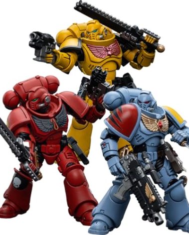JOYTOY Warhammer 40,000 1/18 Action Figure Intercessors 3PCS Collection Model Birthday Gifts