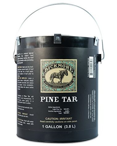 Bickmore Pine Tar 1 Gallon - Hoof Care Formula for Horses