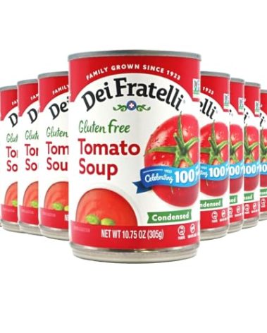 Dei Fratelli Tomato Soup (10.75 oz. cans; 12 pack) - Gluten Free - 5th Generation Recipe