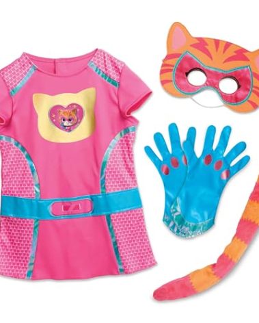 Disney Junior SuperKitties Ginny Dress Up Set, Kids Toys for Ages 3 Up by Just Play