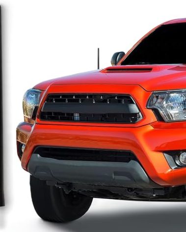 AntennaMastsRus Short Rubber 6 3/4 Inch Antenna for Toyota Tacoma (1995-2015) - USA Stainless Steel Threading, Car Wash Proof, Easy Installation, Enhanced Radio Reception with Internal Copper Coil