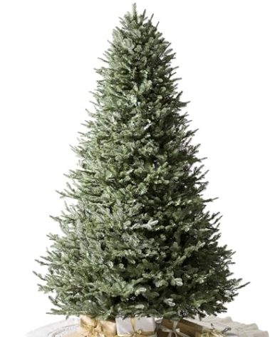 Balsam Hill BH Balsam Fir Full Tree - Realistic Artificial Christmas Tree with Premium Stand & Easy Assembly for Indoor Holiday Decorating, Unlit, 6.5ft