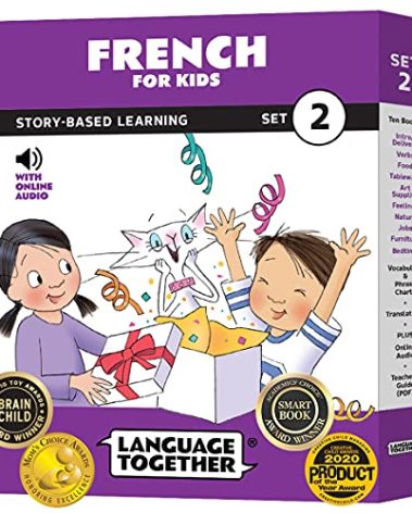 French for Kids Set 2: Beginner Reader Box Set – 10 Early Readers with Online Audio | Jump-Start Learning French with First Words & Phrases (Ages 3-8) by Language Together (French Edition)