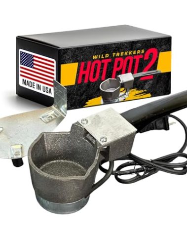 Do It Hot Pot 2 | Electric Lead Melting Pot | Melts Lead Ingots Quickly | 4 Pound Capacity | Melting Pot for Fishing Weight Molds & Bullet Casting Molds | Made in The USA