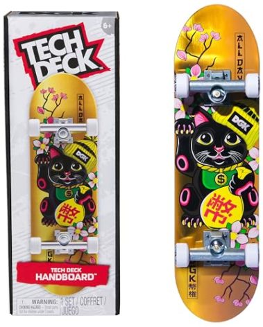 TECH DECK, DGK Handboard; Authentic Mini Skateboards, Kids Toys for Boys & Girls, Ages 6 and up (Hands Use Only)