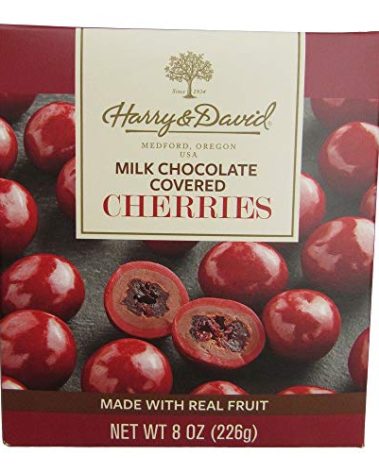 Harry and David, Milk Chocolate Covered Cherries, 8 ounces.