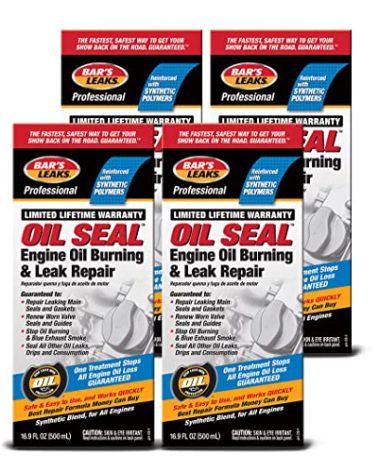 Bar's Leaks OS-1-4PK Oil Seal Engine Oil Burning/Leak Repair, 16.9 oz, (Pack of 4)