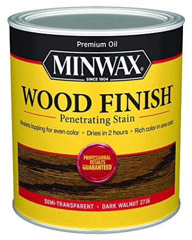 Minwax 70012444 Wood Finish, Dark Walnut, 1 Quart