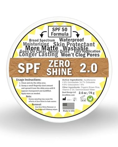 Zero Shine SPF Small Jar - Scalp Micropigmentation to Mattify and Moisturize