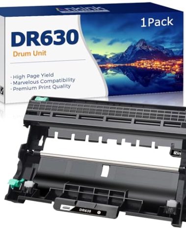 Ankink DR630 Compatible Drum Unit (Not Toner) Replacement for Brother DR-630 DR660 660 for MFC-L2700DW L2720DW L2740DW HL-L2300D L2320D L2340DW L2360DW L2380DW DCP-L2540DW Laser Printer,1 Pack