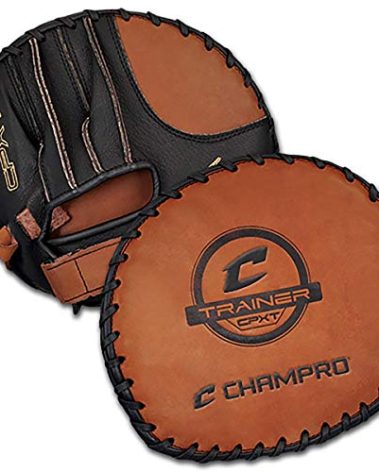 Champro Infielder Training Glove (Black/Tan), Regular (Right Hand Throw)