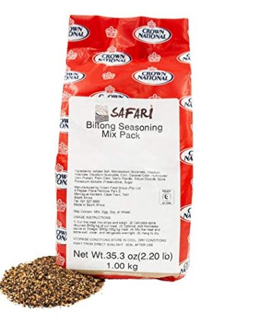 Safari Biltong Jerky Seasoning, 2.2 lbs Beef Spice