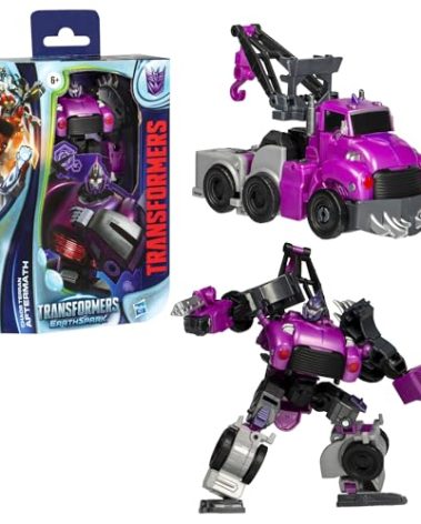 Transformers EarthSpark Deluxe Class Chaos Terran Aftermath 5-Inch Robot Action Figure, Interactive Toys for Boys & Girls 6 and Up