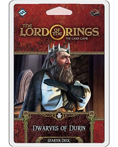 The Lord of the Rings The Card Game Dwarves of Durin STARTER DECK - Cooperative Adventure Game, Strategy Game, Ages 14+, 1-4 Players, 30-120 Min Playtime, Made by Fantasy Flight Games