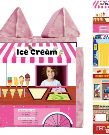 4 Pcs Play Panel for Kids Couch Foam Sofa,Children Home Play Modular Couches Panel for Toddler(Play Couch not Included)