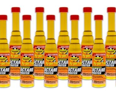 Rislone 4747-12PK Super Concentrated Octane Booster, 6. Fluid_Ounces, 12 Pack , yellow