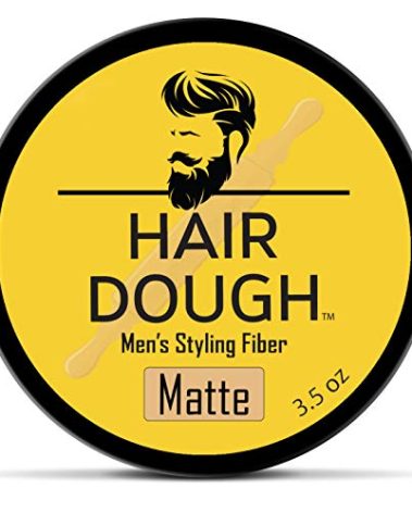 Hair Dough Styling Clay For Men, Matte Finish Molding Hair Wax Paste Quiff, Strong Hold Without The Shine
