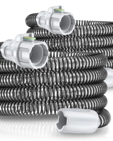 2 Packs Improved Version Climate Line Air Hose Compatible with Airsense 10 and Aircurve 10 Only - IDEAR Reusable Hose Replacement Great-Value CPAP Supplies (2)