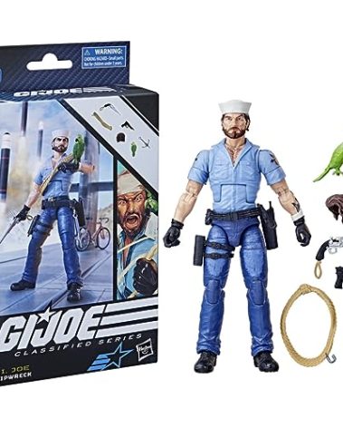 G. I. Joe Classified Series Shipwreck with Polly, Collectible G.I. Joe Action Figures, 70, 6 inch Action Figures for Boys & Girls, with 6 Accessories