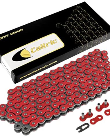 Caltric Red Drive Chain Compatible with Honda Crf230F Crf230L Crf230M 2003-2018