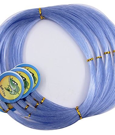 Fishing Line 547 Yard Monofilament Fishing Line Strong Invisible Line Clear Mono Nylon Fishing Leader Line for Saltwater Freshwater 1.8mm