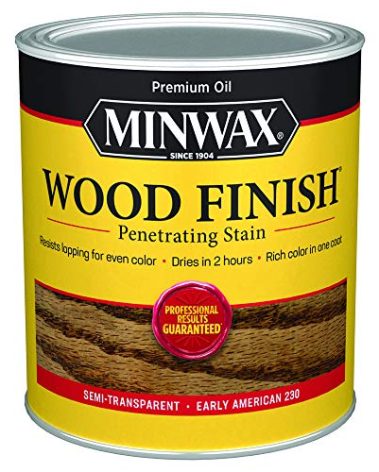 Minwax 70008444 Wood Finish, Early American, 1 Quart